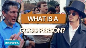 Stuart & Cliffe Knechtle | What Is A Good Person ? | Cliffe On The Streets pt.2 | Give Me An Answer - Q&A Sessions, Truth Seekers - Give Me An Answer with Stuart & Cliffe Knechtle