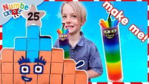 🦌 Crafts for Christmas for Kids 🎨 | Learn to Count for Kids | Number Cartoon | Numberblocks - Kingdom Kids Zone, Little Learners - Numberblocks
