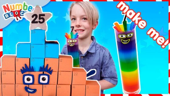 🦌 Crafts for Christmas for Kids 🎨 | Learn to Count for Kids | Number Cartoon | Numberblocks - Kingdom Kids Zone, Little Learners - Numberblocks