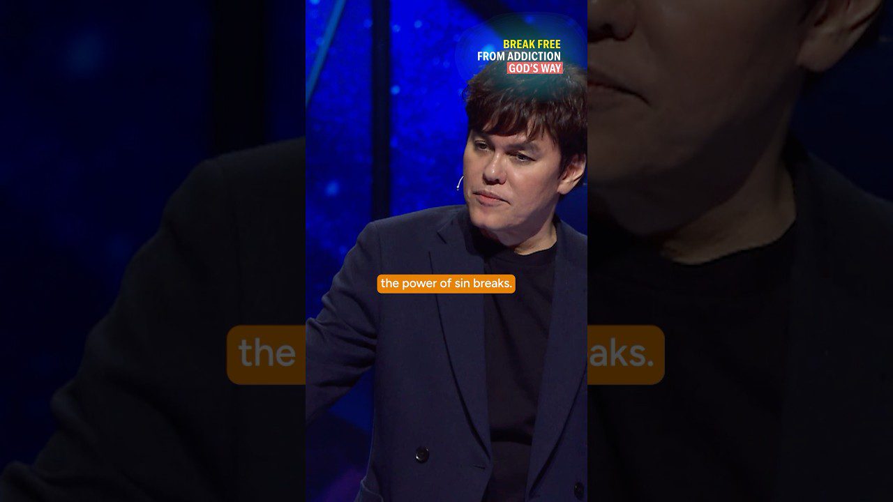 BREAK FREE FROM ADDICTION GOD'S WAY ⛓️‍💥 - Healing Grace, Hope & Healing, Shorts - Joseph Prince