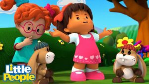The Kids are Having Fun With Animals | 2 Hours of Preschool Learning | Little People – Fisher Price - Kids TV Series, Kingdom Kids Zone - Little People - Fisher Price