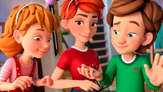 Катя и ее мама Лера I Фиксики - Kingdom Kids Zone, Little Learners - Фиксики