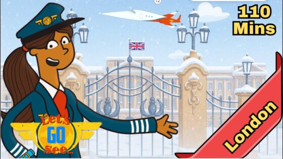 🎄Holiday Countdown: What Happens at a Real Royal Party in England? 👑 - Kingdom Kids Zone, Little Learners - Let's Go See
