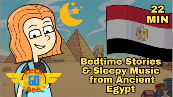 💡Discover the Secret World of the 𓀋 EGYPTIAN PYRAMIDS After Sunset 🌅 | Bedtime | Relax - Kingdom Kids Zone, Little Learners - Let's Go See