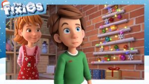 Will Santa leave presents under Katya's unusual Christmas tree? 🎅🏻🎄 | The Fixies Christmas - Kingdom Kids Zone, Little Learners - The Fixies