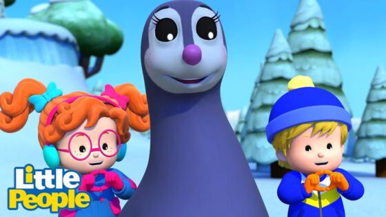 Mia Makes a New Friend in Snowglobia | 2 Hours of Preschool Learning | Little People – Fisher Price - Kids TV Series, Kingdom Kids Zone - Little People - Fisher Price