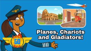 🔎 Junior Jets Solve BIG Mystery at Rome's Ancient Colosseum! 🇮🇹✈️ | Let's Go See - Kingdom Kids Zone, Little Learners - Let's Go See