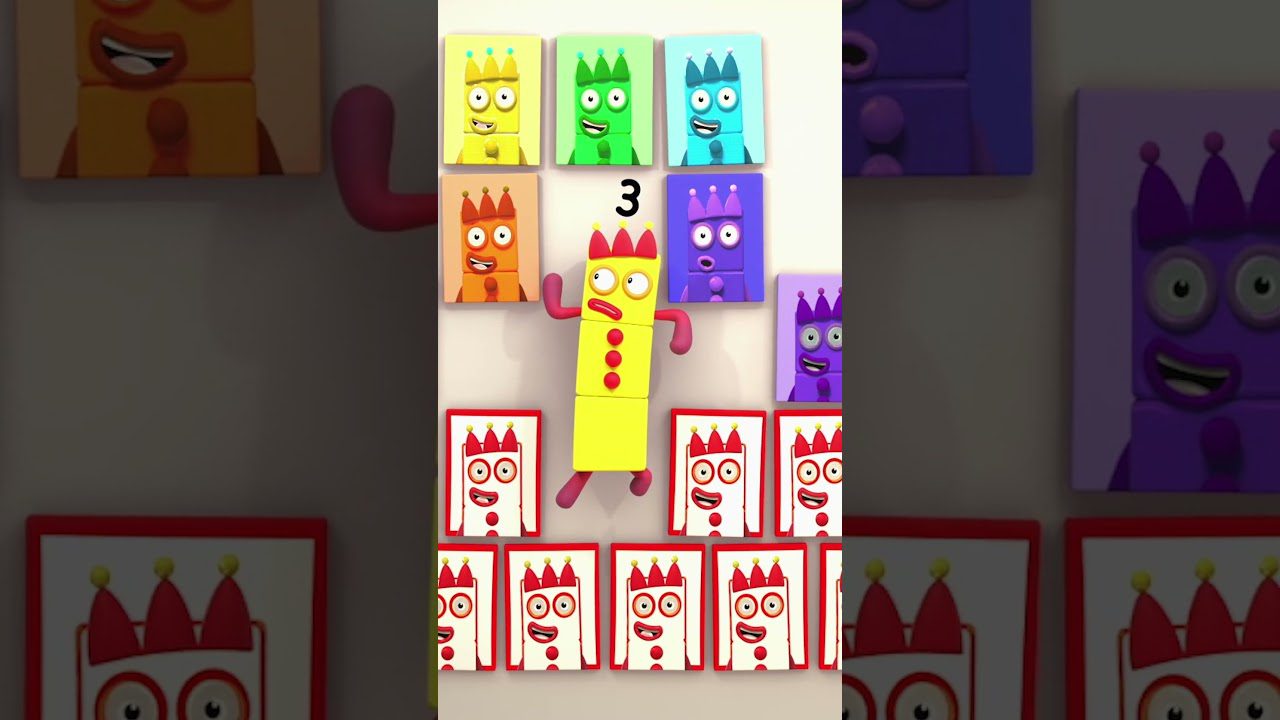 Christmas Countdown – 17 Days! 🎅 | Learn to Count for Kids | Number Cartoon | Numberblocks #shorts - Kingdom Kids Zone, Little Learners, Shorts - Numberblocks