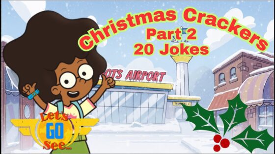✈️ A Plane Full of The Funniest 🤣 Christmas Jokes For Kids Ever - Kingdom Kids Zone, Little Learners - Let's Go See