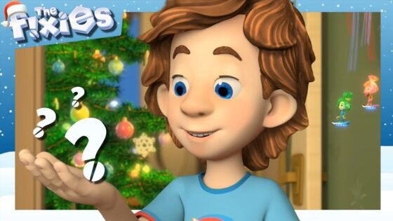 What is inside Tom Thomas' Christmas chocolate?? 🍫🎄 | The Fixies Christmas - Kingdom Kids Zone, Little Learners - The Fixies