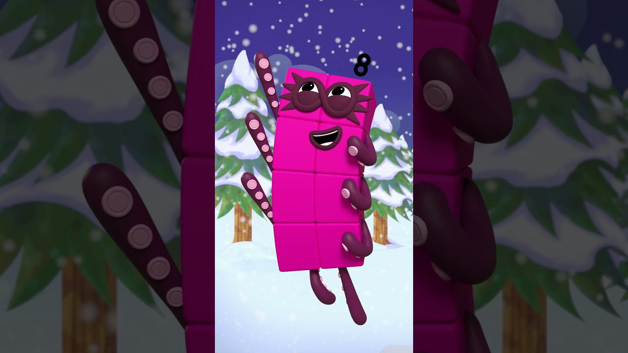 Christmas Eve Excitment – Count up to 10! 🛷 Learn to Count for Kids | Number Cartoon | Numberblocks - Kingdom Kids Zone, Little Learners, Shorts - Numberblocks