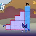 Fifteen! ✨ | Full Episode – S3 E28 | Learn to Count – Numberblocks - Kingdom Kids Zone, Little Learners - Numberblocks