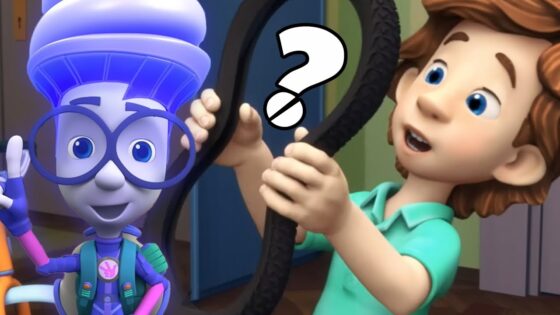 Tom Thomas' bike has a broken wheel, can The Fixies help? | The Fixies - Kingdom Kids Zone, Little Learners - The Fixies