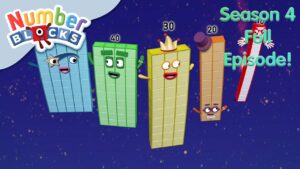 Land of the Giants ⛰| Full Episode – S4 E24 | Learn to Count – Numberblocks - Kingdom Kids Zone, Little Learners - Numberblocks