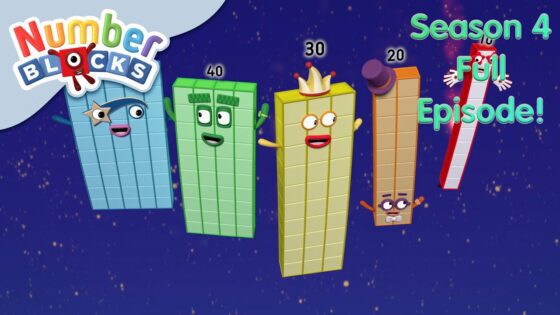 Land of the Giants ⛰| Full Episode – S4 E24 | Learn to Count – Numberblocks - Kingdom Kids Zone, Little Learners - Numberblocks