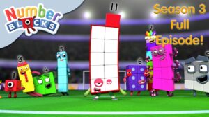 Eleven ⚽️ | Full Episode – S3 E21 | Learn to Count – Numberblocks - Kingdom Kids Zone, Little Learners - Numberblocks