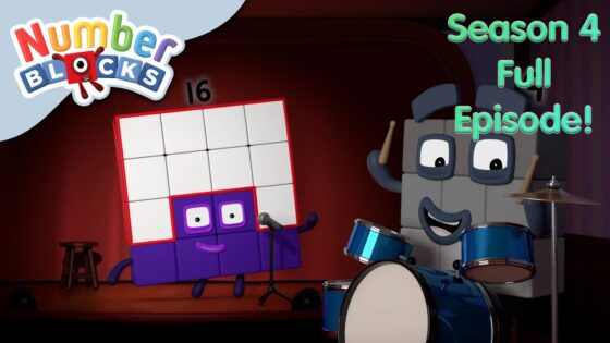 Tall Stories 🎤🖌| Full Episode – S4 E12 | Learn to Count – Numberblocks - Kingdom Kids Zone, Little Learners - Numberblocks