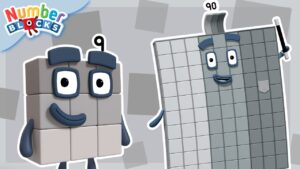 The Nine Times Table Method 👐 – Try Something New | Learn Multiplication for Kids | Numberblocks - Kingdom Kids Zone, Little Learners - Numberblocks