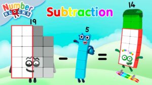 Learn to Subtract with the Numberblocks ➖ | Learn to Count for Kids | Number Cartoon | Numberblocks - Kingdom Kids Zone, Little Learners - Numberblocks