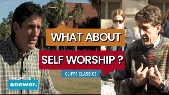 Cliffe Knechtle | Should We Just Worship Ourselves? | Give Me an Answer - Q&A Sessions, Truth Seekers - Give Me An Answer with Stuart & Cliffe Knechtle