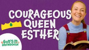 Courageous Queen Esther 👑 | Learn Kids Christian Songs 🌼 God's Greenhouse 🌼 - Kingdom Kids Zone, Sing With Me - God's Greenhouse | Bible Songs for Kids (by Minno)