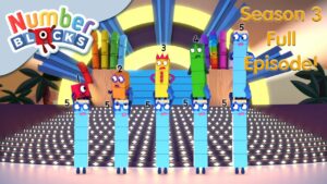 Five and Friends 🎸 | Full Episode – S3 E13 | Learn to Count – Numberblocks - Kingdom Kids Zone, Little Learners - Numberblocks