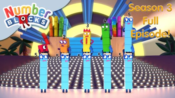 Five and Friends 🎸 | Full Episode – S3 E13 | Learn to Count – Numberblocks - Kingdom Kids Zone, Little Learners - Numberblocks