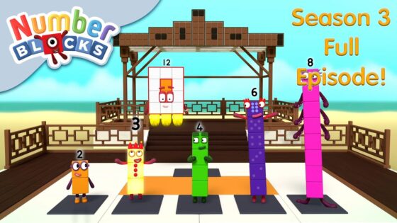 The Way of the Rectangle 🧘‍♂️ | Full Episode – S3 E23 | Learn to Count – Numberblocks - Kingdom Kids Zone, Little Learners - Numberblocks
