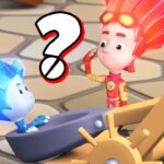 Nolik and Fire are playing with a catapult, what are they going to do next? | The Fixies - Kingdom Kids Zone, Little Learners - The Fixies
