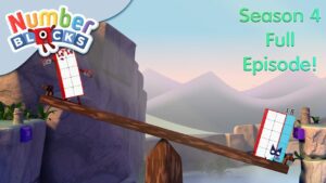 Balancing Bridge 🌉 | Full Episode – S4 E4 | Learn to Count – Numberblocks - Kingdom Kids Zone, Little Learners - Numberblocks