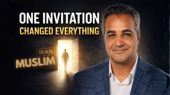 A Church Invitation Changed Everything | Iranian Muslim Finds Jesus - Muslims, Salvation / Converts, Testimonies - Mohamad Faridi