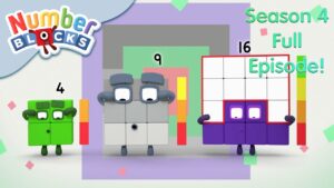 Square Club! 🟪 | Full Episode – S4 E6 | Learn to Count – Numberblocks - Kingdom Kids Zone, Little Learners - Numberblocks