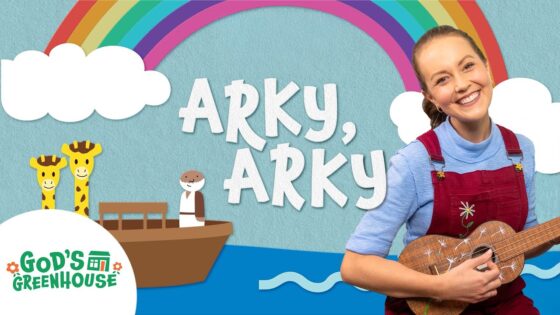 Arky Arky (Rise and Shine) 🌧️ | Learn Kids Christian Songs 🌼 God's Greenhouse 🌼 - Kingdom Kids Zone, Sing With Me - God's Greenhouse | Bible Songs for Kids (by Minno)