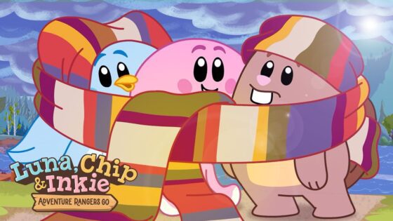 The Yarn Stormer 🧶 Full Episode 🧤 Luna Chip & Inkie 🌲 Fun Cartoon for Kids - Kids (0-5), Kingdom Kids Zone - Luna, Chip & Inkie