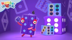 Let's Learn all About Number 6! 🟣 | Learn to Count for Kids | Number Cartoon | Numberblocks - Kingdom Kids Zone, Little Learners - Numberblocks