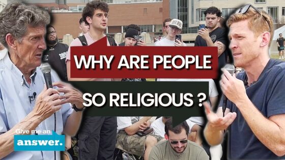 Stuart & Cliffe Knechtle | UMass | Why Are People Around The World So Religious? | Give Me An Answer - Q&A Sessions, Truth Seekers - Give Me An Answer with Stuart & Cliffe Knechtle