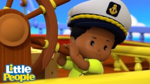 The kids have an adventure at sea | 1 Hour of Preschool Learning | Little People – Fisher Price - Kids TV Series, Kingdom Kids Zone - Little People - Fisher Price