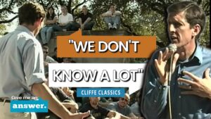 Cliffe Knechtle | We Don't Know A Lot, But We Can Know Jesus! | Give Me an Answer - Q&A Sessions, Truth Seekers - Give Me An Answer with Stuart & Cliffe Knechtle