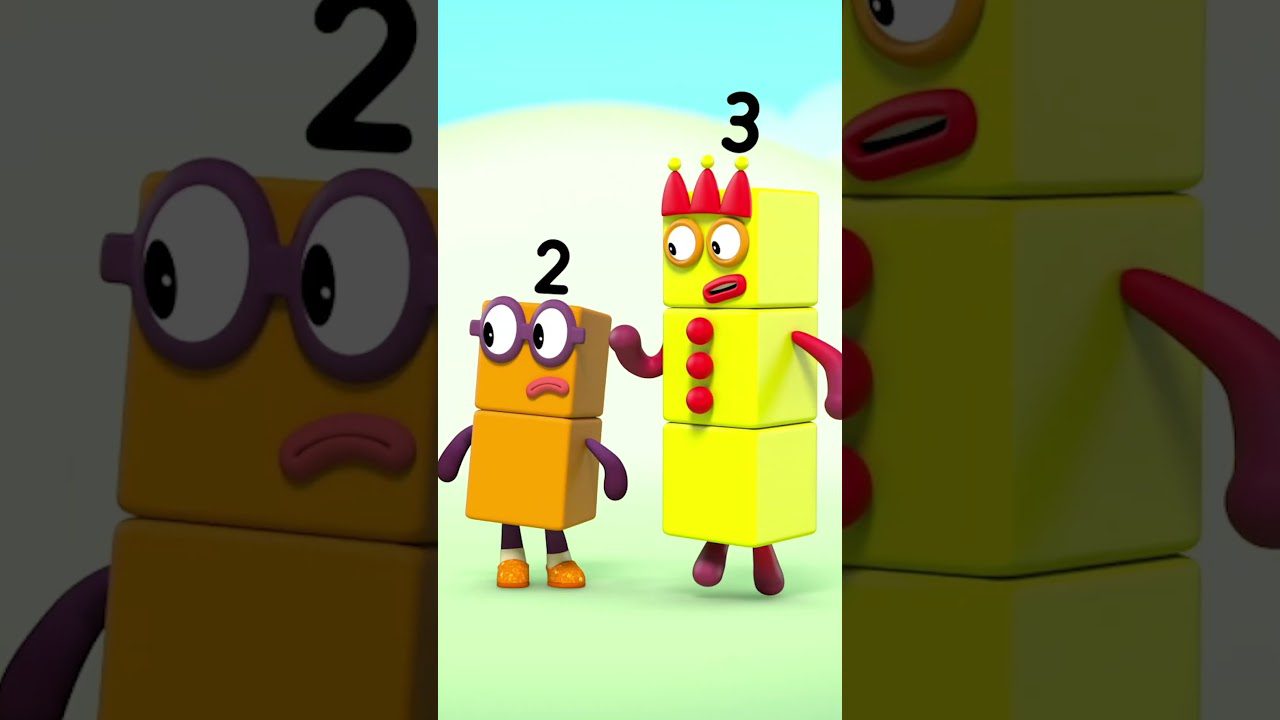Who is the Smiliest Numberblock? 😄 Learn to Count for Kids | Number Cartoon | Numberblocks #shorts - Kingdom Kids Zone, Little Learners, Shorts - Numberblocks