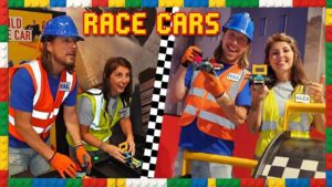 Racing Songs for Kids | LEGO Race Car and Race Track with Handyman Hal - Kingdom Kids Zone, Sing With Me - Handyman Hal - Music for Kids