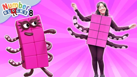 DIY Awesome Octoblock Dress Up Costume for Grown Ups! | Number Day | Learn to Count | Numberblocks - Kingdom Kids Zone, Little Learners - Numberblocks