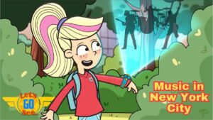 Fly off to New York 🇺🇸 – Malik's Big Band Dream | Will Pilot Ollie 👨✈️ Make It Happen? 🎸 - Kingdom Kids Zone, Little Learners - Let's Go See