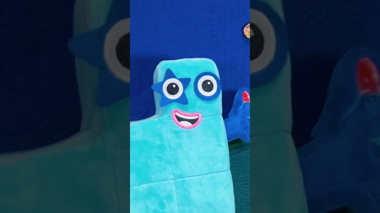 Snuggle up with the Numberblocks ☁️ Learn to Count for Kids | Number Cartoon | Numberblocks #shorts - Kingdom Kids Zone, Little Learners, Shorts - Numberblocks
