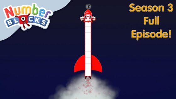 Ten Again! 🚀 | Full Episode – S3 E15 | Learn to Count – Numberblocks - Kingdom Kids Zone, Little Learners - Numberblocks