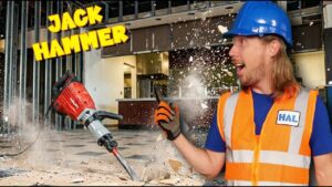 Jackhammer Demolition for Kids! 🧡 Breaking Tile & Concrete with Handyman Hal - Kingdom Kids Zone, Sing With Me - Handyman Hal - Music for Kids