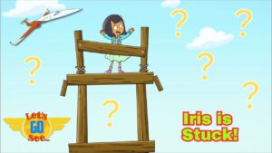 How will Pilot Polly rescue Iris from the BROKEN BRIDGE? Will the MONKEY 🙈 find his treehouse? - Kingdom Kids Zone, Little Learners - Let's Go See