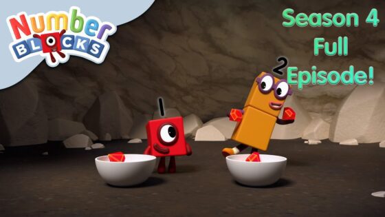 The Lair of Shares! 💎 | Full Episode – S4 E18 | Learn to Count – Numberblocks - Kingdom Kids Zone, Little Learners - Numberblocks