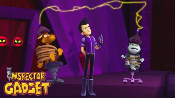 Brain & MADcat Switch Bodies! Cartoon Chaos! | Inspector Gadget – WildBrain | Full HD Episodes - Kids TV Series, Kingdom Kids Zone - Inspector Gadget - WildBrain