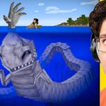 How Long Can Sea Hand Monster Get? - Gameplay, Kingdom Kids Zone, Minecraft - EYstreem
