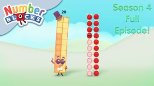 I Can Count to Twenty 🧮 | Full Episode – S4 E14 | Learn to Count – Numberblocks - Kingdom Kids Zone, Little Learners - Numberblocks